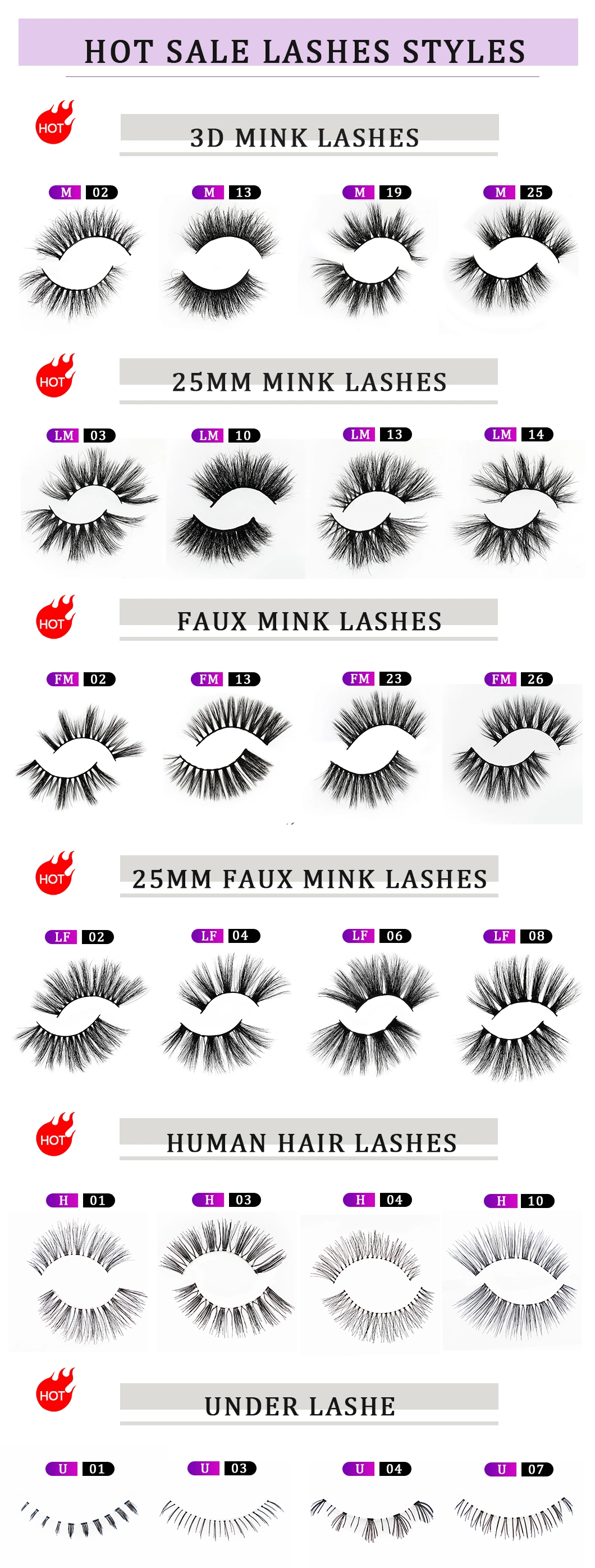Silk Lashes with Custom Logo Fake Eyelash Packaging Box for False Eyelashes