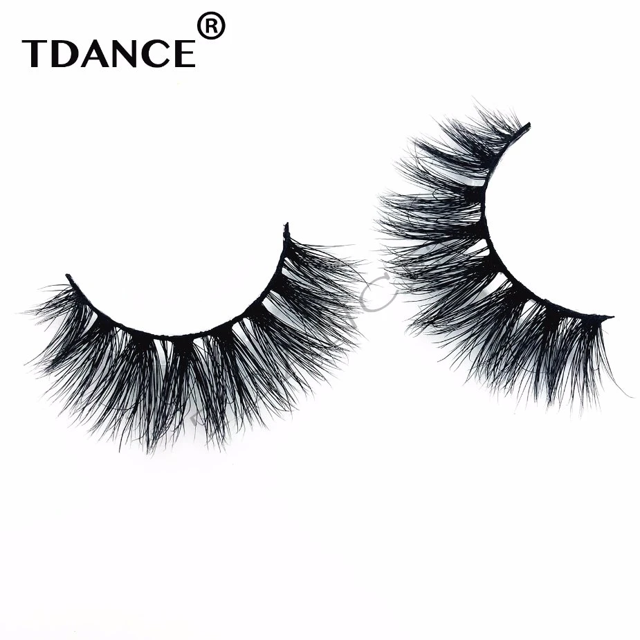 Hot Selling 3D Mink Eyelashes with Eyelash Private Label 3D Faux Mink Strip Eyelashes