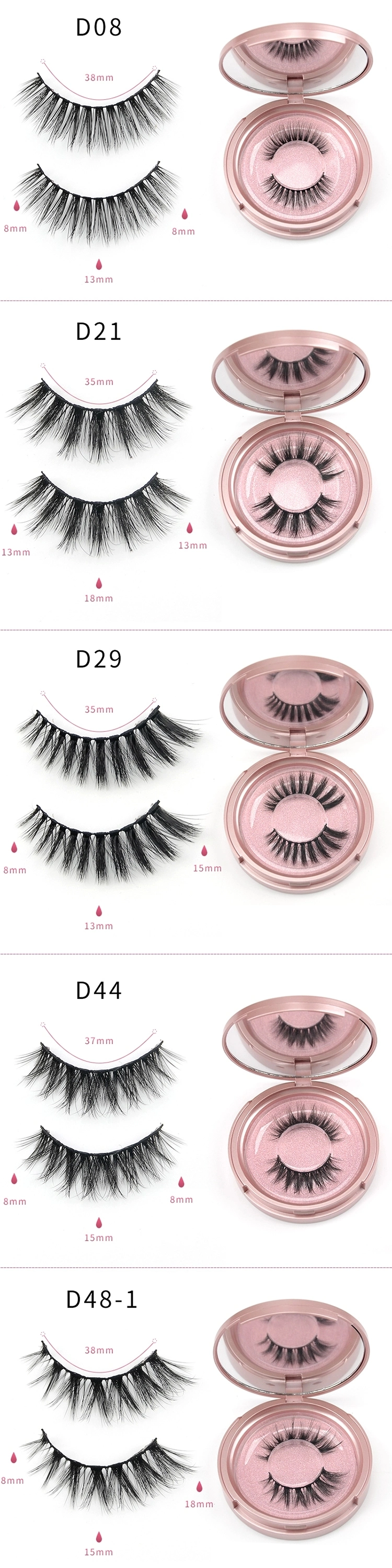 Factory High Quality Magnetic Eyelashes Custom Magnetic Eyelashes with Eyeliner, Wholesale Magnetic Eyelashes Custom Lashes