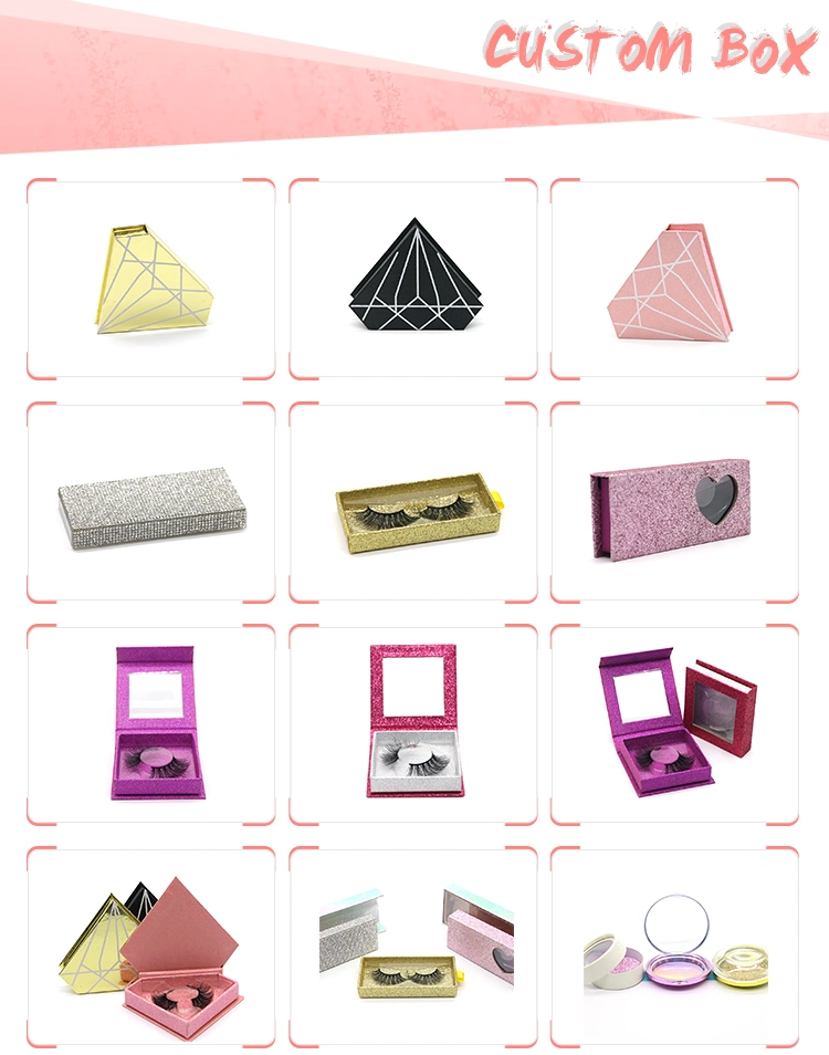2020 New Fashion Design Packaging Luxury Lash Fast Shipping Free Sample 25mm 3D Mink Eyelash