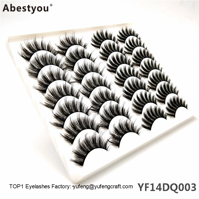 Abestyou Best Selling Printing with Your Logo Wholesale Mink Lashes 5D 25mm False Eyelashes