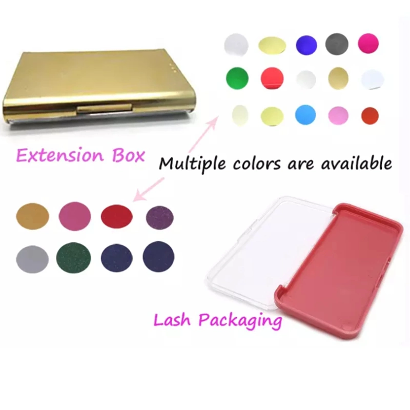 Wholesale Volume False Classic Colorful Individual Eyelash Extensions Private Label Eyelashes