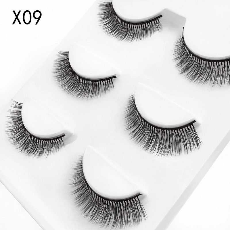 Wholesale 3D Mink Eyelashes Private Label Cruelty Free Vegan Lashes Clear Band Mink False Eyelashes Vendor