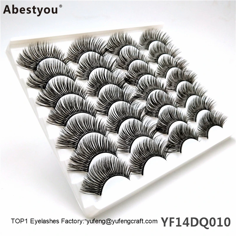 Abestyou Best Selling Printing with Your Logo Wholesale Mink Lashes 5D 25mm False Eyelashes