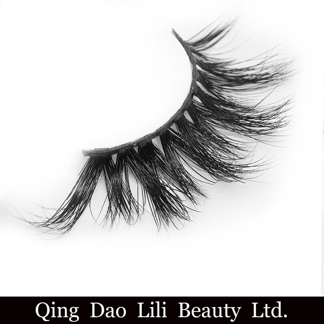 Wholesale Price Mink Eyelashes Private Label Customized 3D Real Mink Lashes with Magnetic Boxes