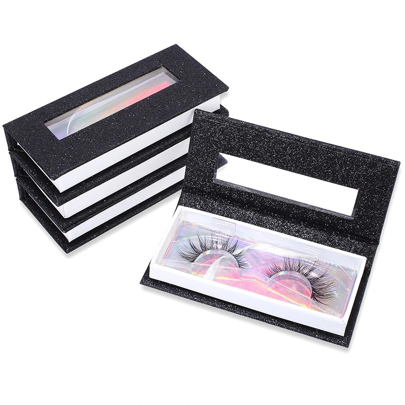Wholesale Custom False Eyelashes Magnetic Packaging Box Empty Eyelash Box Packaging