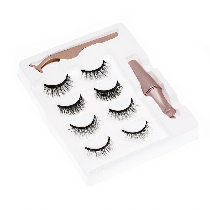 Bulk Factory Price Luxury Lash Magnetic Eyeliner Eyelash Silk Eyelash Extension Mink Eyelash