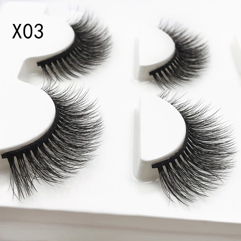 Wholesale 3D Mink Eyelashes Private Label Cruelty Free Vegan Lashes Clear Band Mink False Eyelashes Vendor