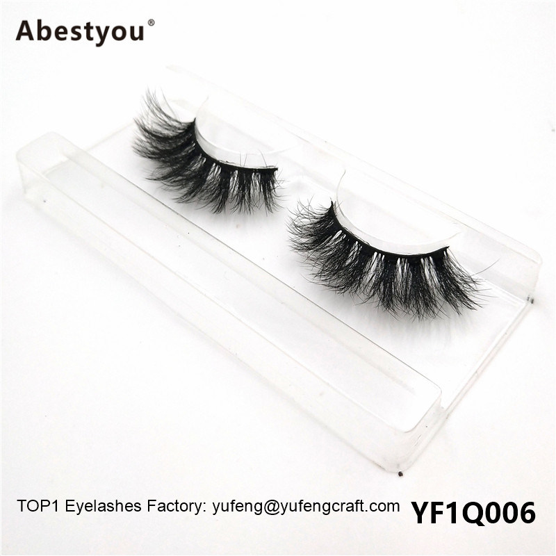 Abestyou Natural Faux Wispy Fake Mink Eyelashes Fake Eyelashes