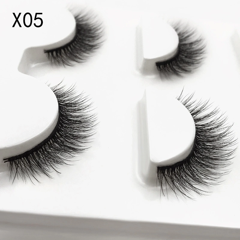 Wholesale 3D Mink Eyelashes Private Label Cruelty Free Vegan Lashes Clear Band Mink False Eyelashes Vendor