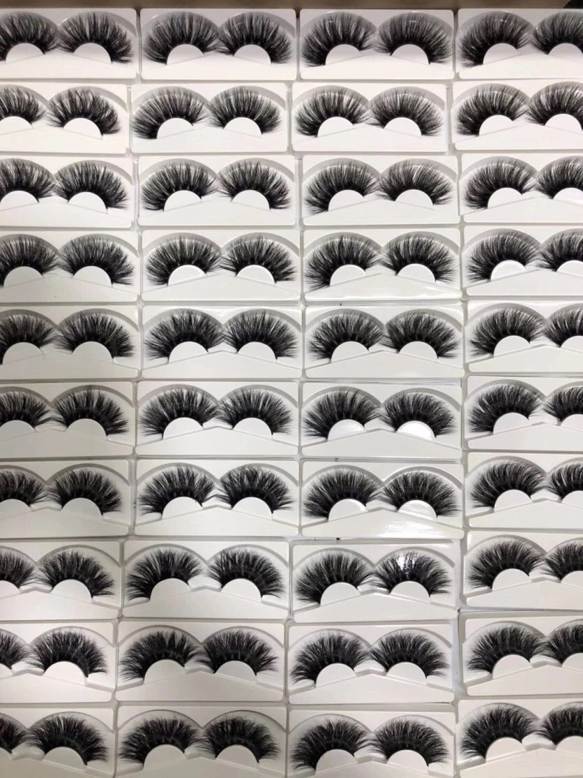 Top Quality 25mm 3D Mink Lashes Private Label Premium Mink Eyelashes 25mm Eyelash