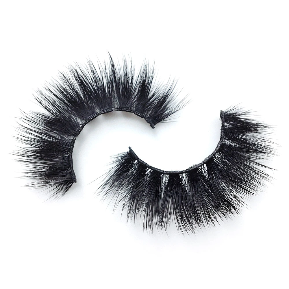 New Mink Lashes 3D Mink Eyelashes Invisible Band Natural Black Mink False Eyelash