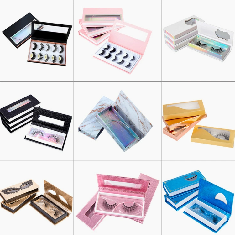3D Mink Eyelashes Fashion Makeup Fake Eyelashes Volumn Eyelashes with Own Brand Boxes