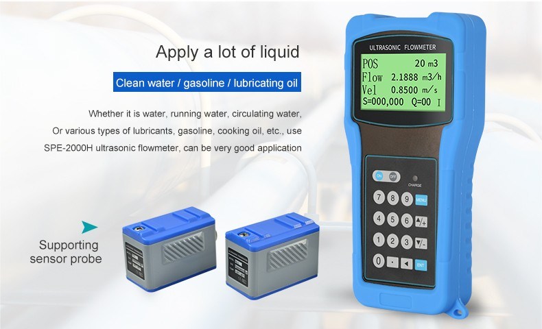 Ultrasonic Flow Meter High Accuracy Portable Ultrasonic Flow Meter Low Cost Ultrasonic Flow Meters