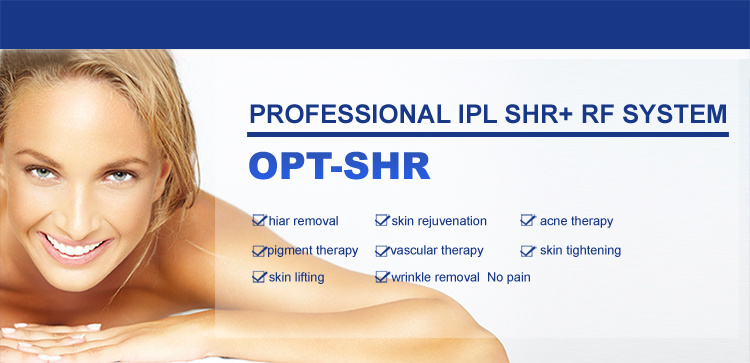 IPL Opt Shr Hair Removal Machine IPL RF 2 in 1 Device E Light IPL RF System