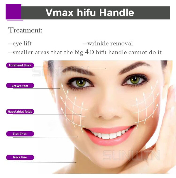 2020 4 in 1 4D 5D Hifu Vagina Tightening Anti-Wrinkle V Max Hifu 62000 Shots Face Lift Machine Portable Wholesale Price