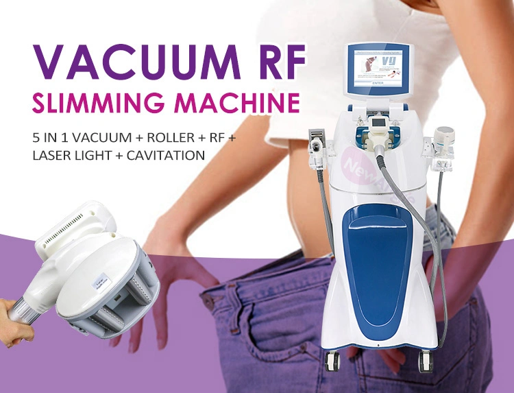 Salon Slimming Radio Frequency Roller Vacuum Massage Body Machine