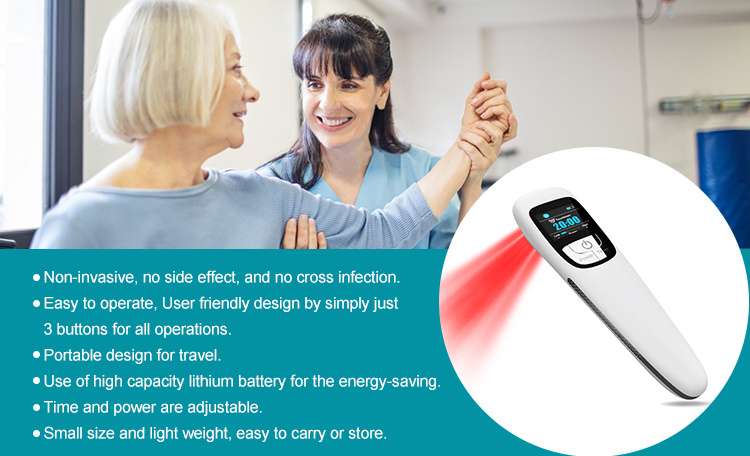 Infrared Light Therapy Cold Laser Therapy Device for Pain Relief