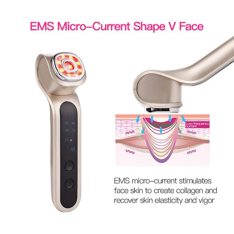 Beauty Instrument Microcurrent Face Lift Machine RF Beauty Device