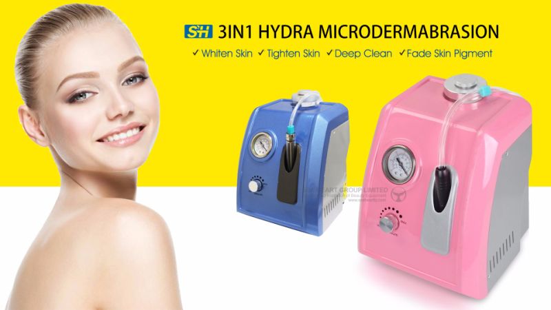 Newest Mini 3in1 Hydra Micro Dermabrasion Peeling Equipment Pigment Removal Machine