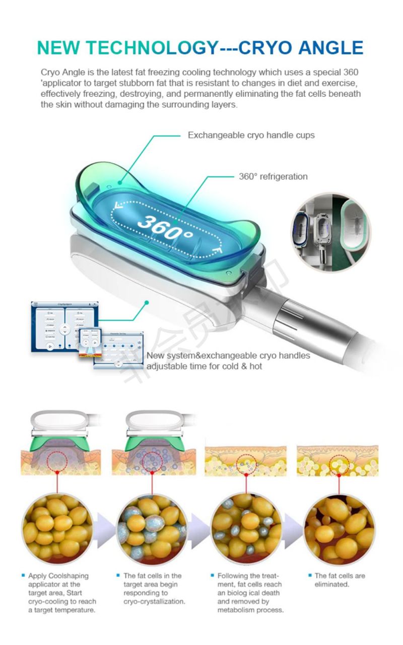 Cryolipolysis Fat Freezing Cavitation Lipo Laser Weight Loss Body Slimming Machine