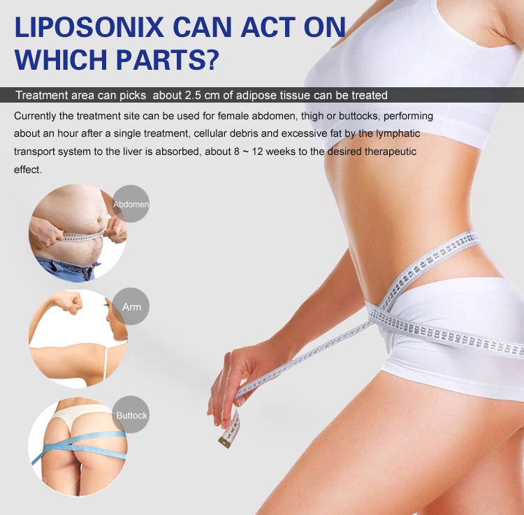 Non Invasive Body Slimming Hifu Liposonix Machine with Fast Treatment