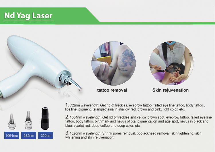 Permanent Hair Removal Shr Elight Tattoo Removal YAG Laser Machine