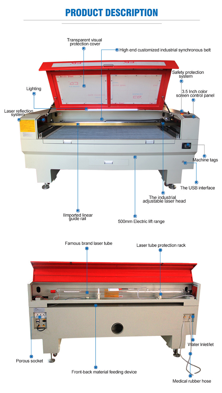 Looking for Distributors 1610 Laser Cutter CO2 Laser Cutting Engraving Machine