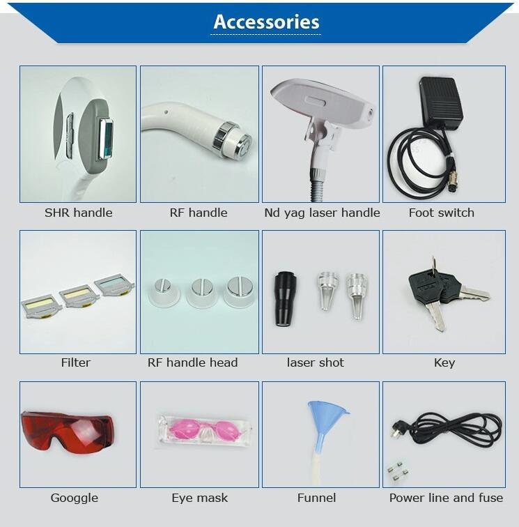 Multifunctional Hair Removal Tattoo Removal Beauty Equipment