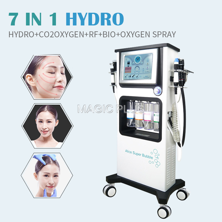 Professional Hydra Dermabrasion Machine / Hydra Microdermabrasion Facial Aqua Peel Machine