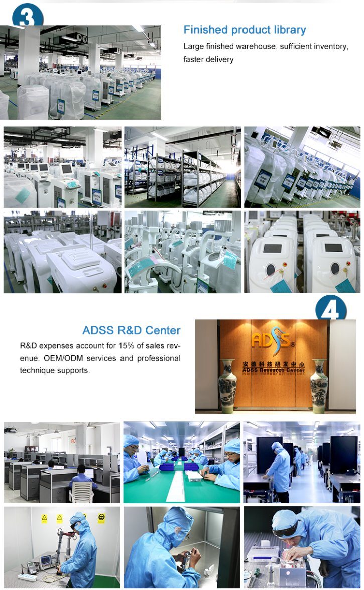 ADSS E-Light+IPL+RF+ND YAG Q-Switch Laser / IPL Remover