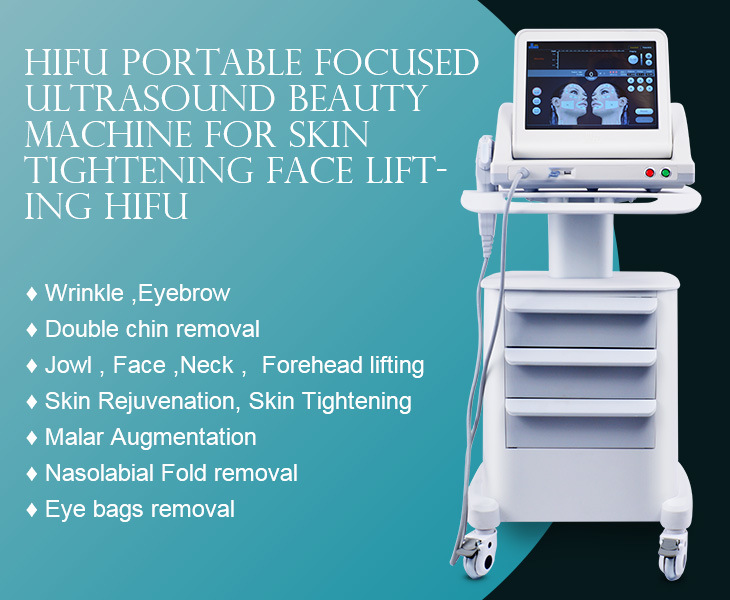 Newest Hifu Wrinkle Removal Beauty Machine Facial Lifting Salon Machine Wrinkles Removal Machine