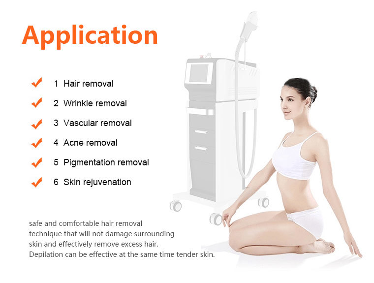 E Laser Hair Removal Beauty Depilation IPL Machine