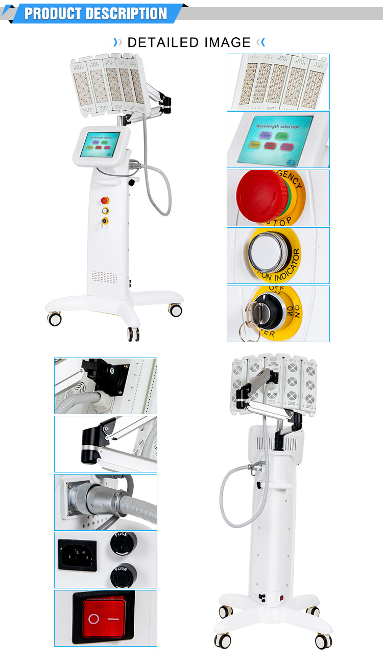 PDT Machine LED Light Therapy Machine High Power Dermalux LED Lichttherapie PDT Systemen