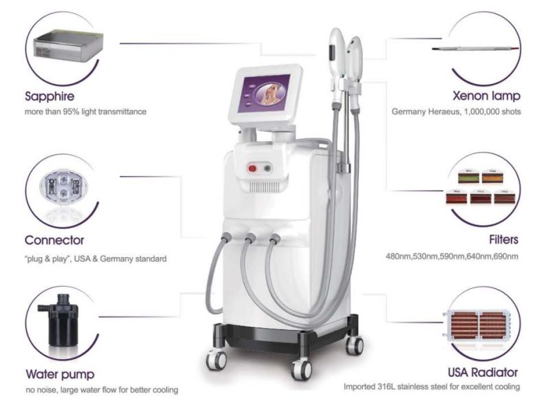 New Designed Beauty Machine for Permanent Hair Removal IPL Machine