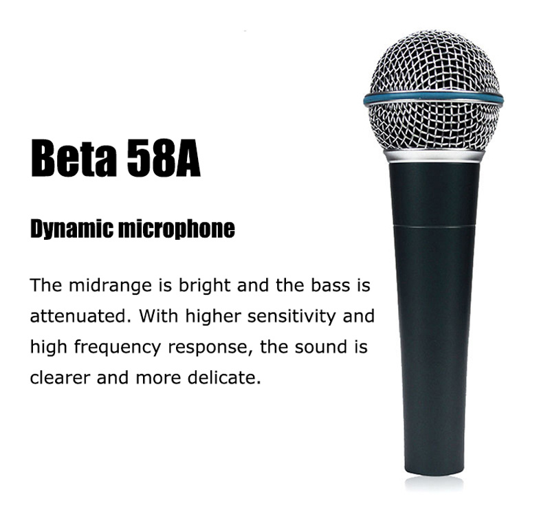 Sinbosen Professional Microphone Beta58A Professional Microphones for Recording and Singing