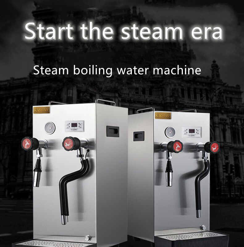 Commercial Steam Milk Froth Machine Boiling Water Machine Milking Machine