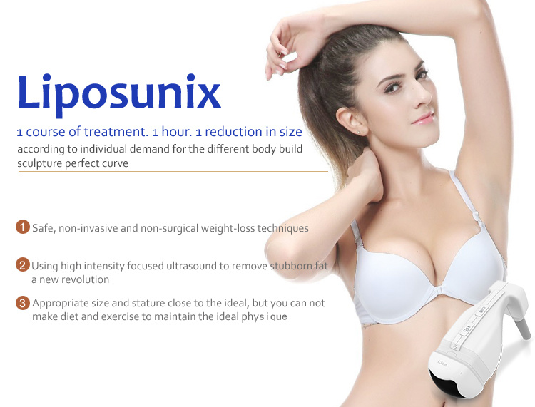 Non Invasive Body Slimming Hifu Liposonix Machine with Fast Treatment