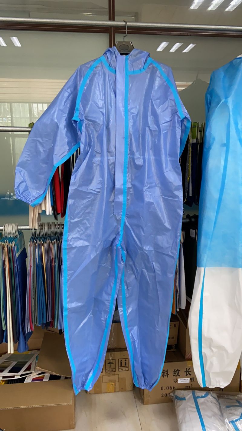 Personal Protective Equipment Coverall Isolation Disposable Safety Clothing Protective Suit