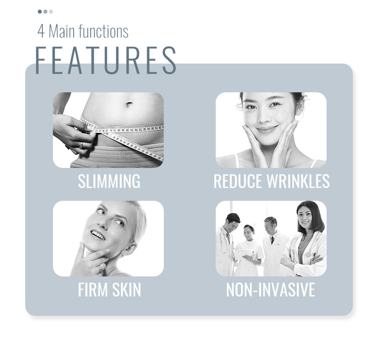 Multifunctional Liposonix Body Slimming Lipo+ Hifu 2 in 1 Treatment System Hifu Facial Lifting Machine for Salon