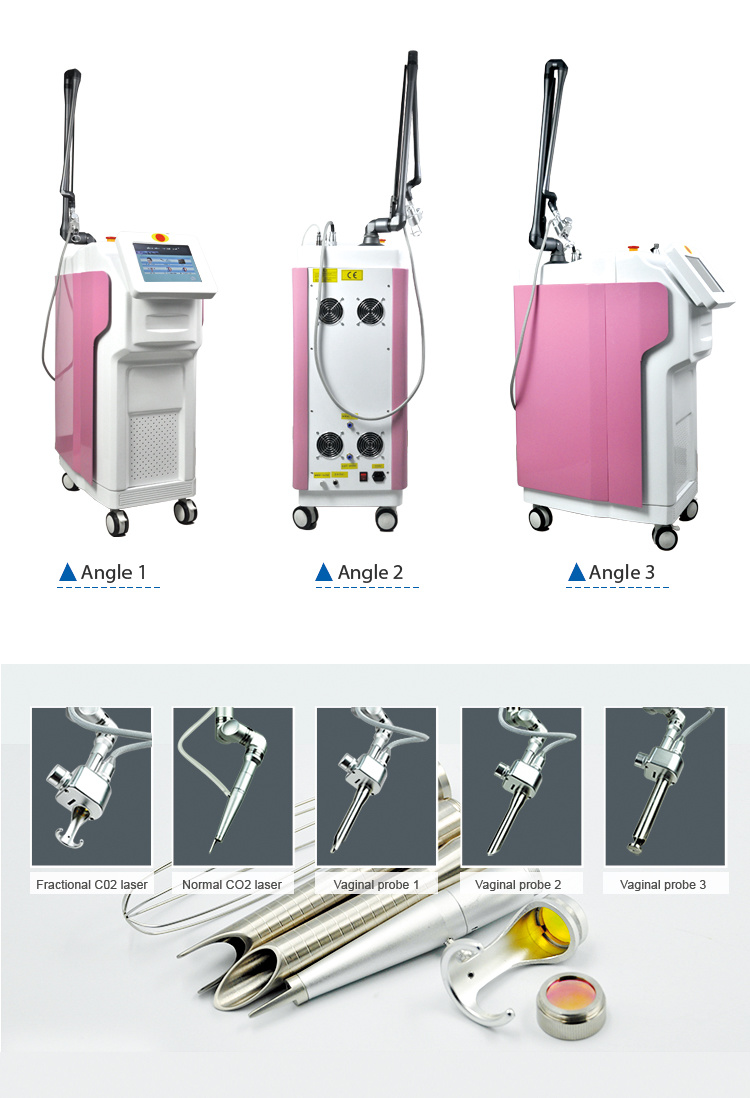 40W Fractional CO2 Laser Surgical Products Vaginal Tightening Beauty Equipment