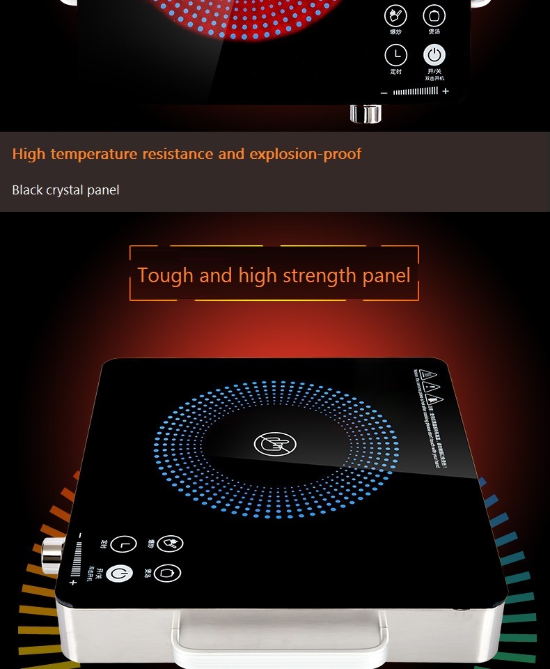 Timing Appointment of 2000W High Power Electric Stove with Far Infrared Range Infrared Cooker