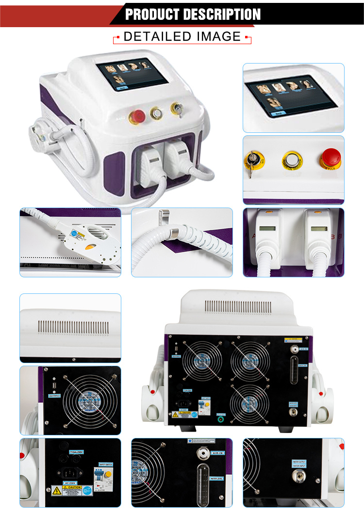 FDA Approved Portable Laser IPL Shr Opt Machine