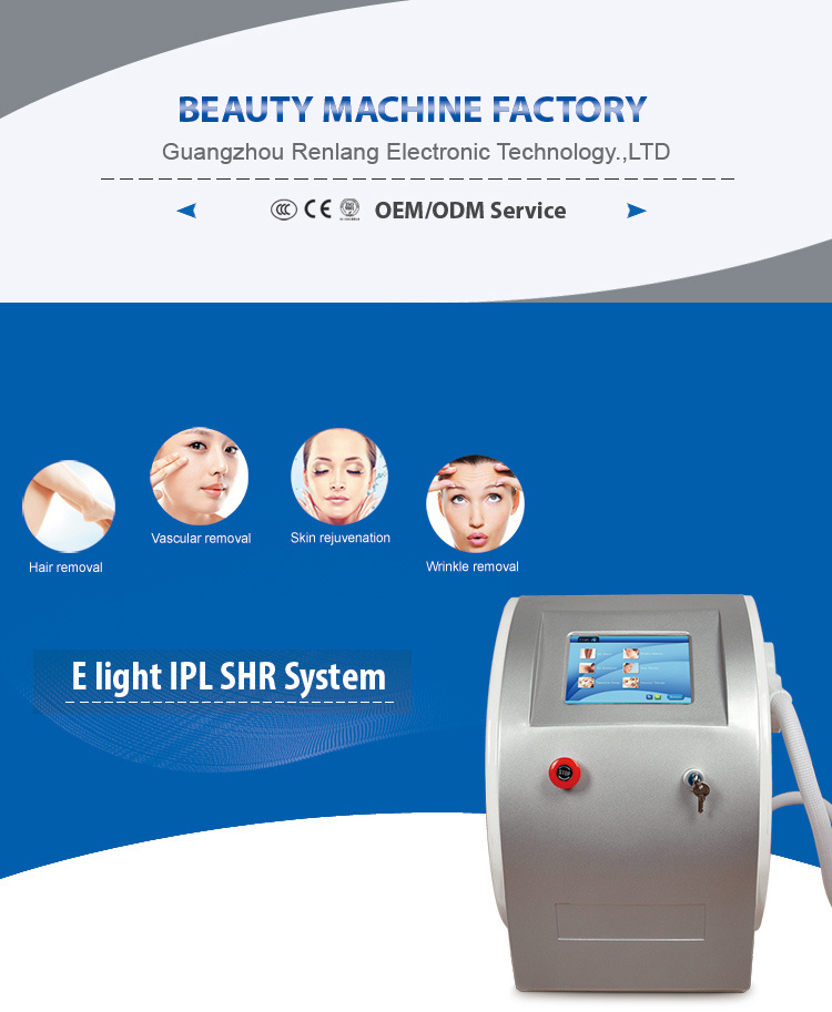 2019 Portable IPL+Opt+Shr Super Hair Removal Machine