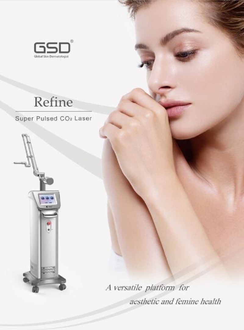 Gsd New Facial CO2 Laser Fractional Multifunctional Beauty Equipment
