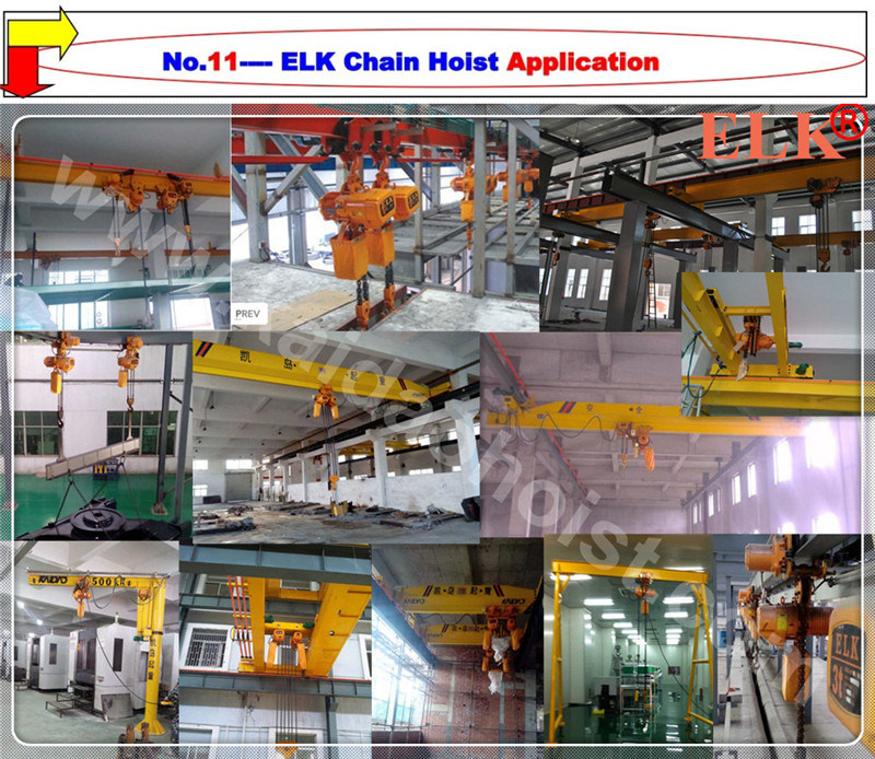 7.5ton Chain Hoist Lifting Machine with Safety Clutch