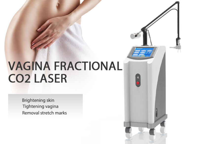 Laser Wrinkle Removal Before and After RF Excited CO2 Fractional Laser Skin Tightening Equipment