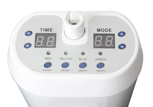 Fast Shipping Portable LED PDT Machine 7 Lights Infrared Facial Therapy Acne Removal Equipment