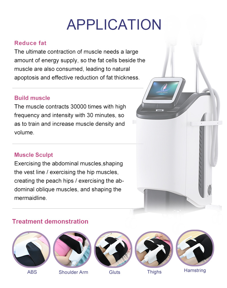 Easy to Use Body Sculpting Electromagnetic Muscle Machine Slimming Machine
