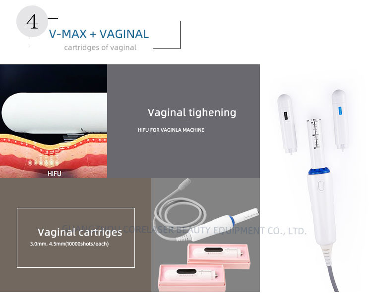 Multifunctional 3 in 1 4D Hifu Machine + Vmax + Hifu Vaginal Beauty Machine